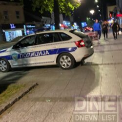 U Leskovcu za vikend "bahato" - Pijana upravljala BMW-om pa udarila u drvo u centru grada