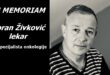In memoriam Goran Zivkovic lekar specijalista